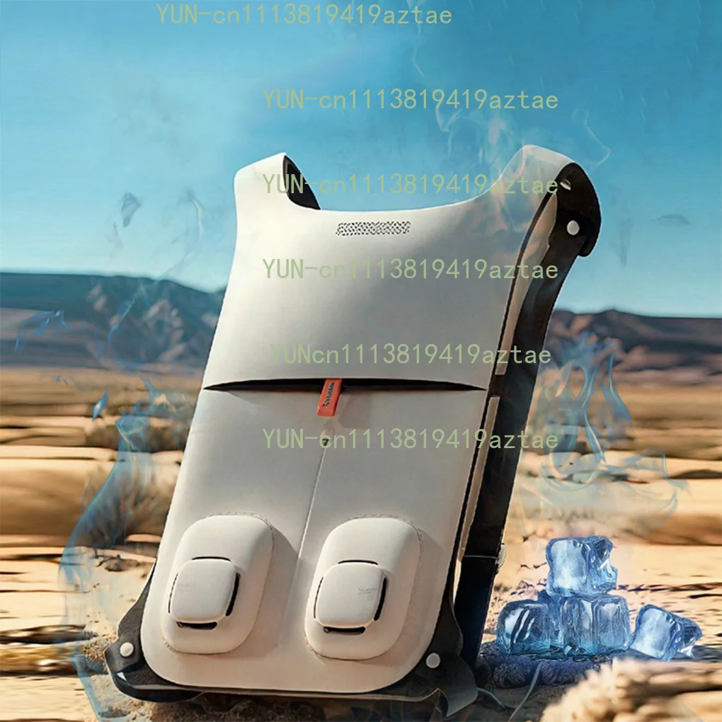 Semiconductor Refrigeration Cooling Air Conditioner Clothing Summer Air Conditioning Vest Outdoor Work Circulating Ice Clothes
