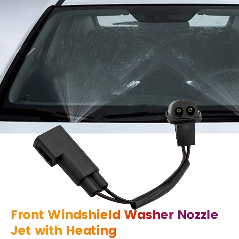 Front Windshield Washer Nozzle With Heating 135045 XS41-17666-A For Ford Focus 1998-2004 XS4117666BE Wiper Washer Jet