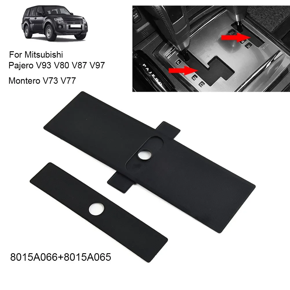 

3Pcs Rubber Black Gear Shift Lever Panel -Cover Strip For For Montero For Pajero V93 8015A066 Accessories Auto Parts