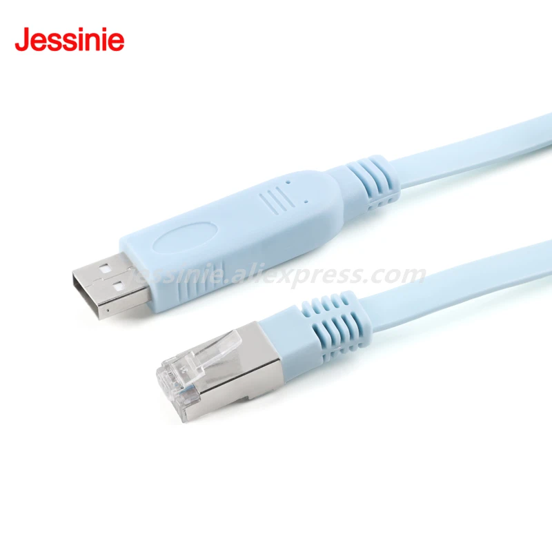 USB to CONSOLE Cable Debug Wire Control RS232 to RJ45 Serial Line USB2.0 for H3C Routing Switch PL2303 CH340