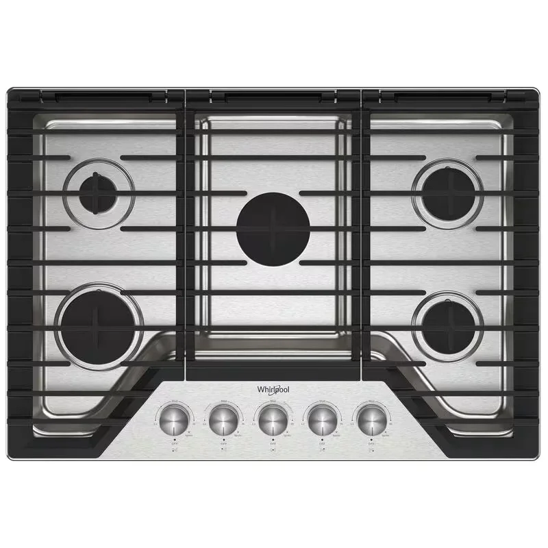 Provide WCGK7030PS 30-inch embedded gas stove, stainless steel material, 5 burners, stable adjustable firepower