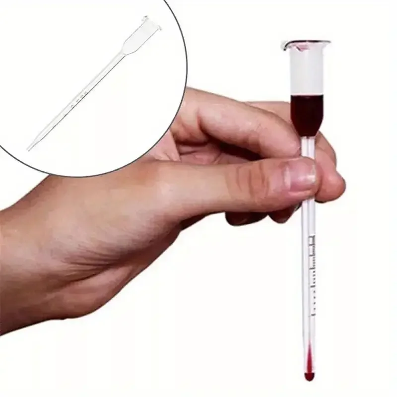 Glass Alcohol Tester Alcohol Thermometer Wine Meter 0-25 Degrees Glass Rod Measurement Tools Glass Material for Red Wine M4YD