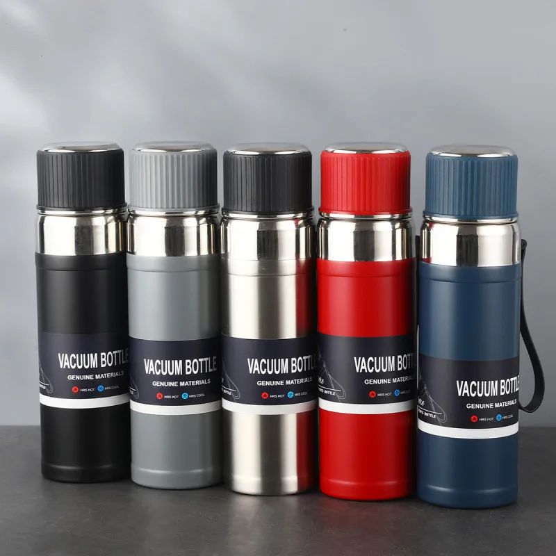 

Thermal insulation 316 stainless steel men's business gift delivery simple fashion sports accompanying bullet vacuum bottle