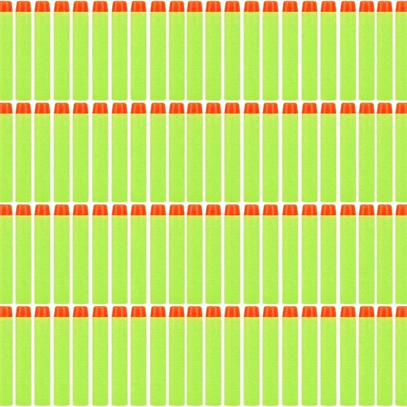 HGreen Solidne Kulki z Okrągłą Głowicą 7,2 cm do Pistoletów Nerf N-strike Elite Series, Piankowe Strzałki EVA, Akcesoria do Zabawkowych Broni dla Dzieci