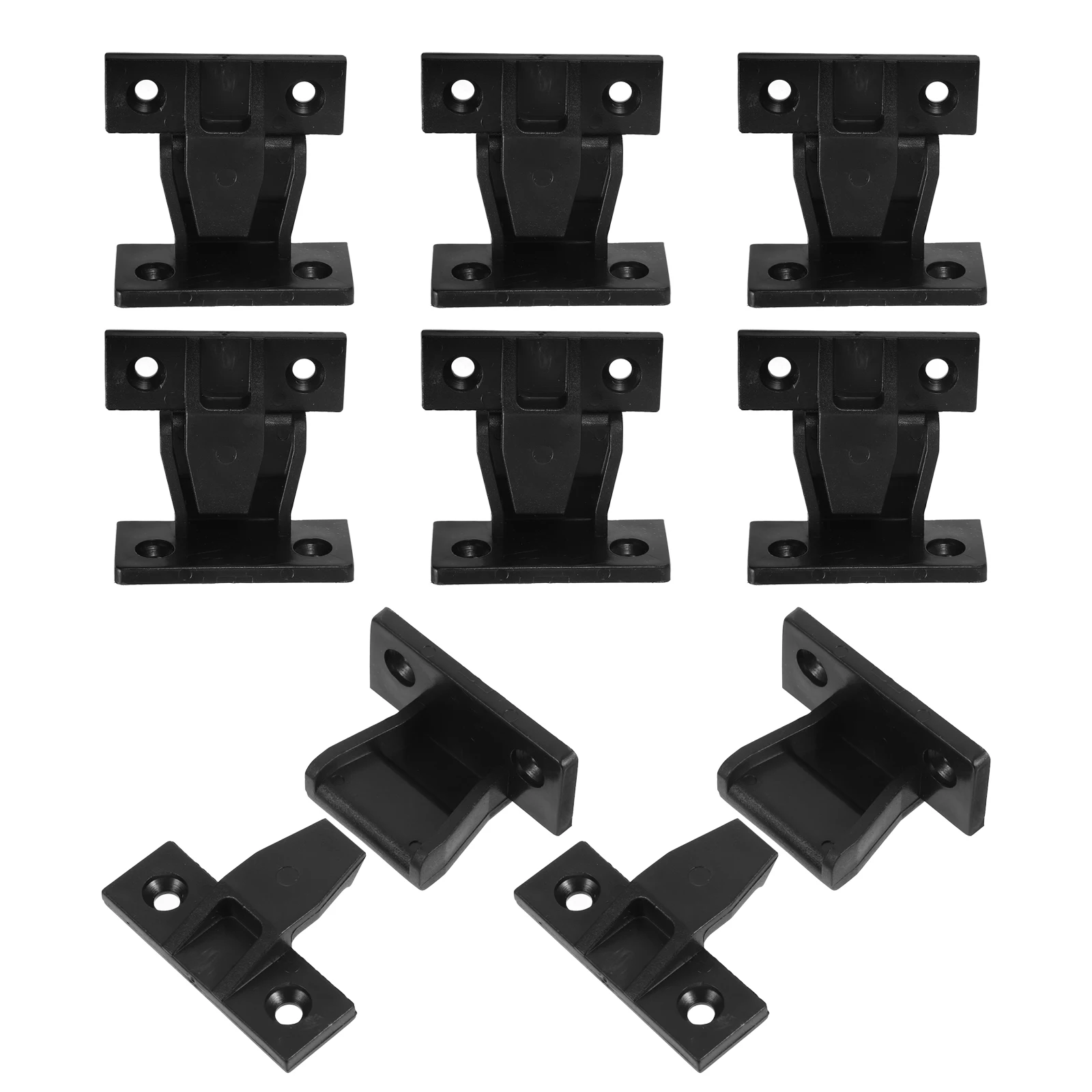 

12 Pairs Snap Connector Clips for Quick Fitting Furniture Panel Hardware Accessories Clamp Connectors Cabinet