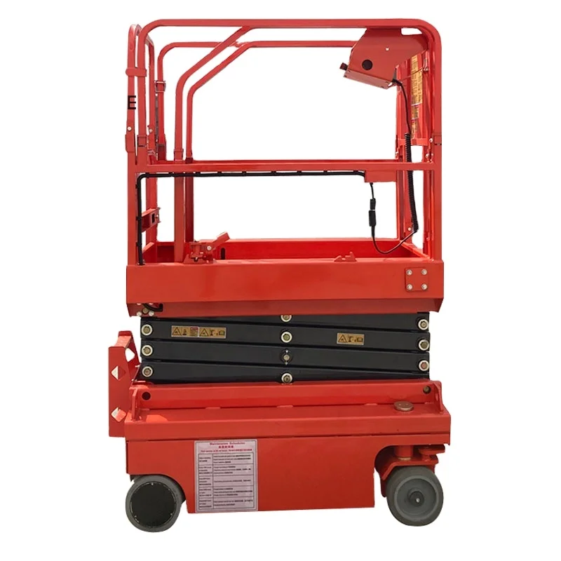 Dustproof And Waterproof Control Box Lifting Platform Mobile Scissor Equipment For Outdoor Wet Construction