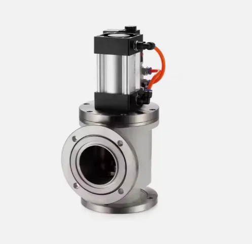 أسعار الجملة صمام تفريغ هوائي DN800 صمام زاوية GDQ-J800 نموذج فراغ الزعنفة/صمام الزعنفة مع منفاخ الختم #3