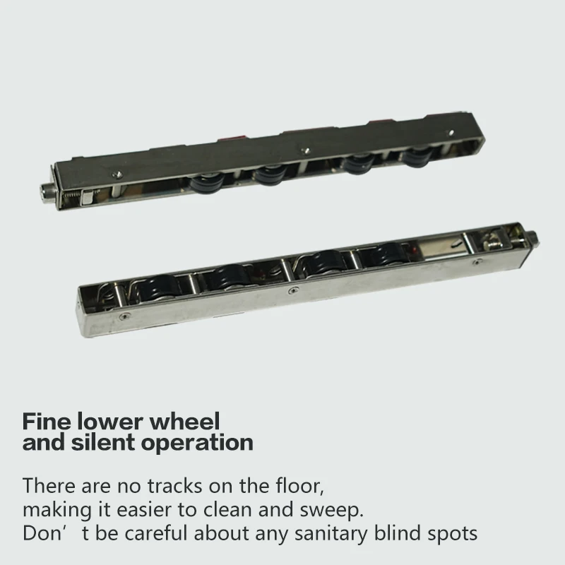 Summit porta fantasma deslizante inteligente com controle remoto elétrico com pista oculta e levitação magnética para portas de madeira e vidro