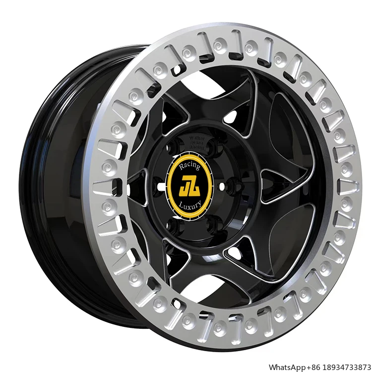 JZ Forged Offroad Beadlock Wheels 5x139.7 16x8 16x9 16x10 5x150 Beadlock Wheels Custom Aluminum Alloy Mark4 Mark 4 5inch 225mm