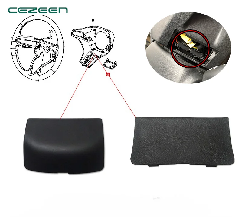 1 шт. для Honda Accord Civic CIIMO CRV Crider CITY, подходящее основание рулевого колеса, нижняя декоративная маленькая крышка