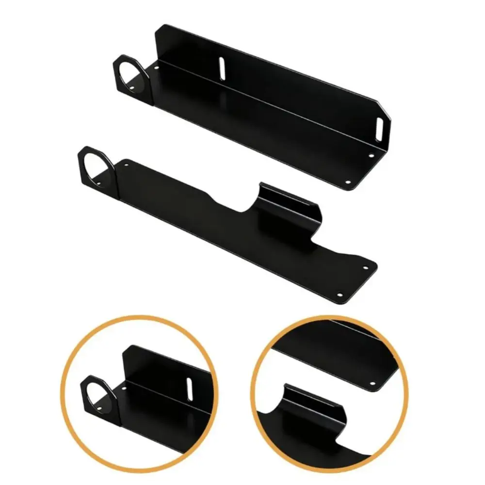 2pcs Heavy Duty Jack Stand Wall Mount Space Saving Metal Brackets Garage Tool Organizer Wall Mount Secure Mount