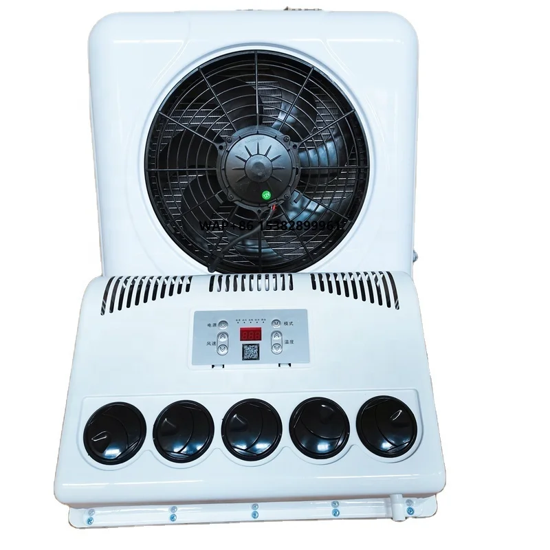 Truck Van Cabin 12V 24V 12/24 Volt Truck Parking air Conditioner Truck air Conditioner 12v