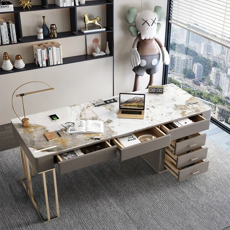 

Органайзер для спальни, офисные столы, компьютерный игровой ящик, удобные компьютерные столы для ноутбука, японская постмодернистская мебель