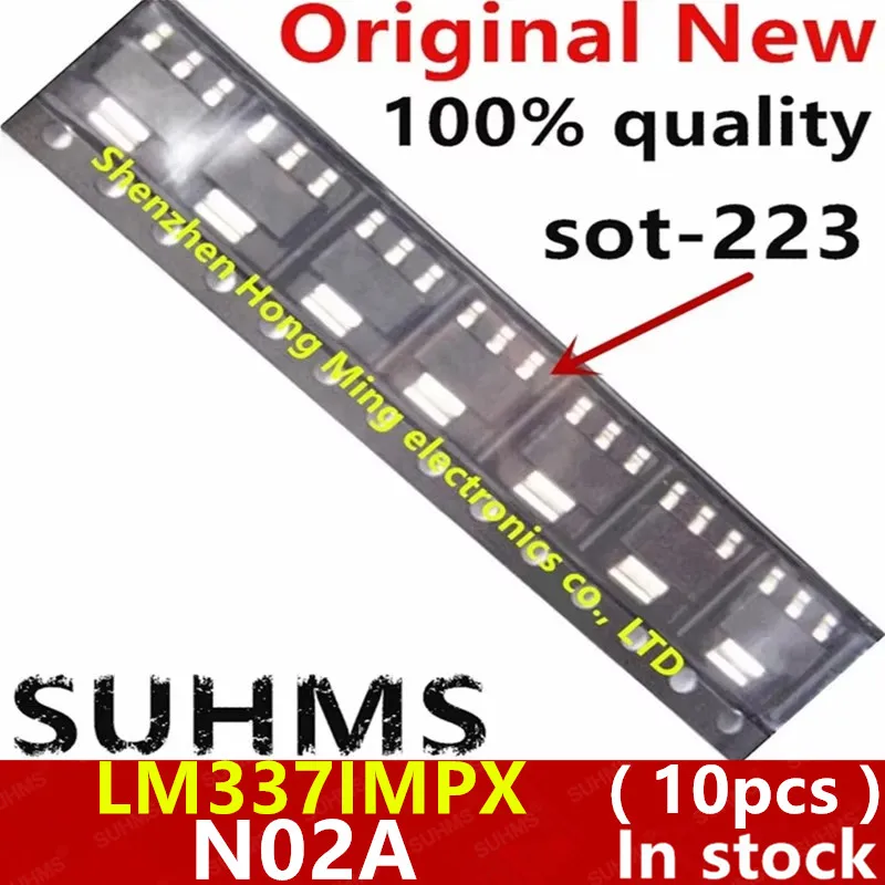 (10 Buah) 100% Baru LM337IMP LM337IMPX N02A Sot-223