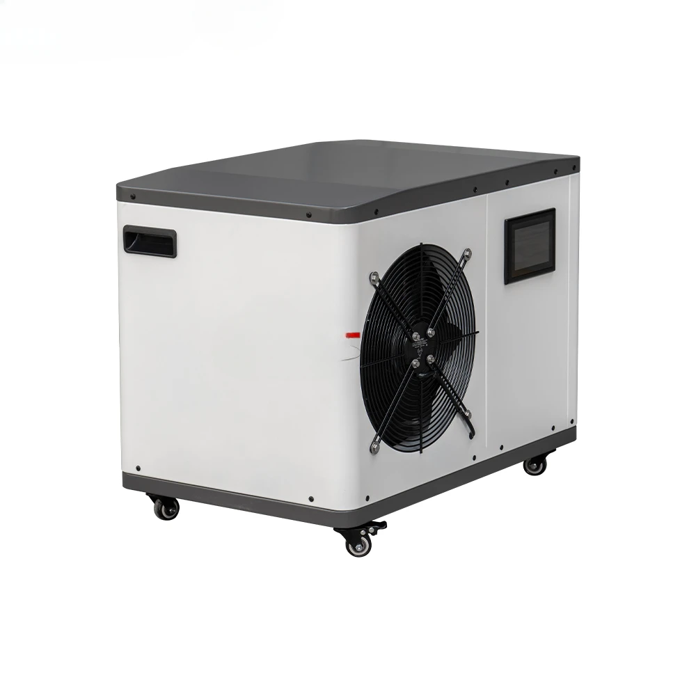 Cold Plug In Chiller With Ozone Chiller 1.5hp Ice Bath Chiller With Heater