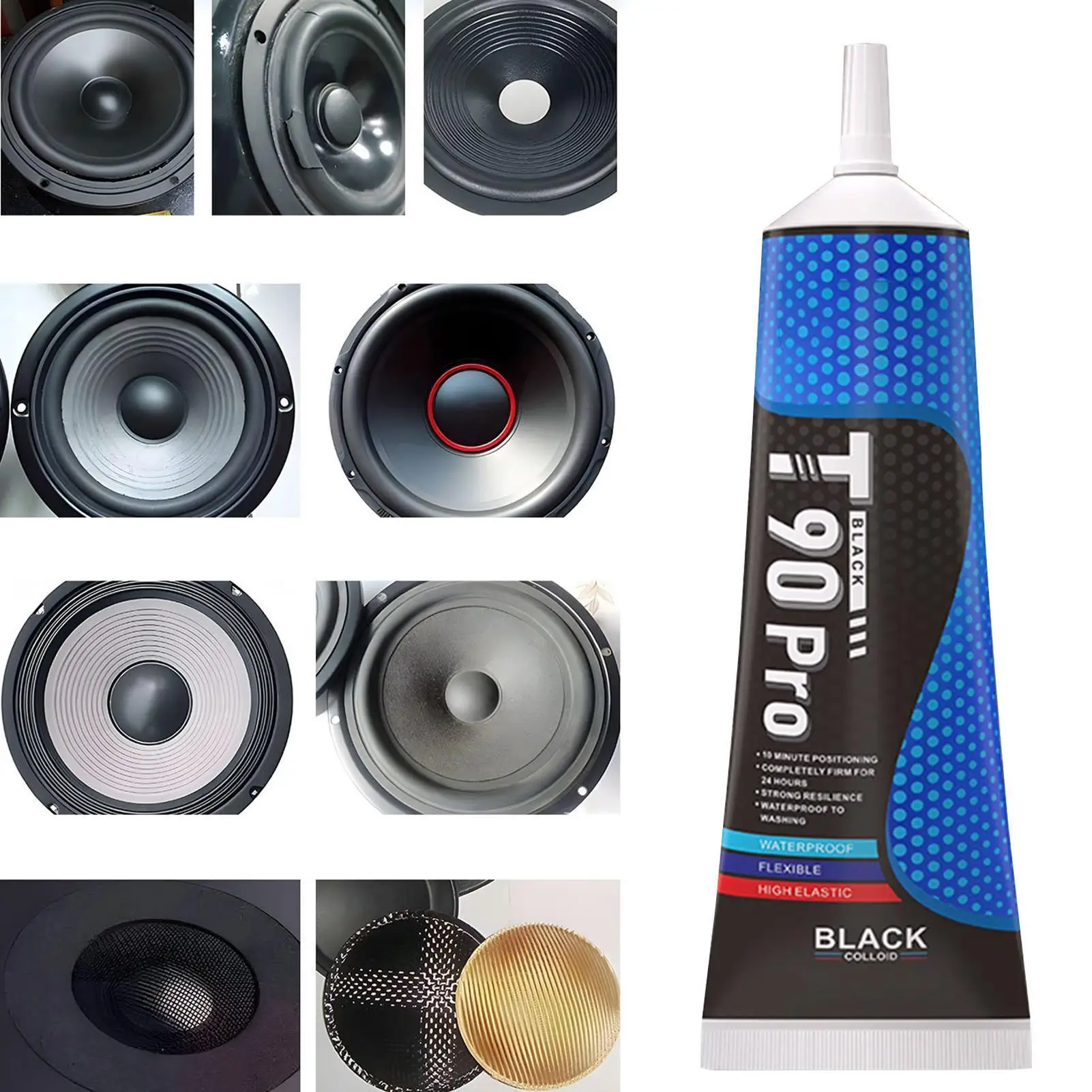 18ml/55ml/115ml Speaker Adhesive Glue Audio Equipment Precision Maintenance Loud Speaker Repairing Adhesive For Home