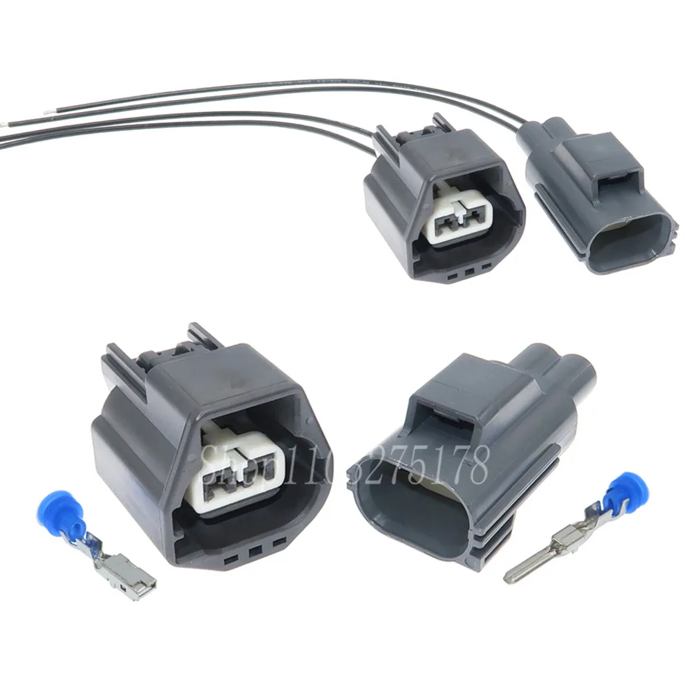 

1 Set 2 Pin 7282-5575-10 7183-5575-10 Auto Electronic Brake Booster Pump Plug Car Waterproof Connector Cable Harness Socket