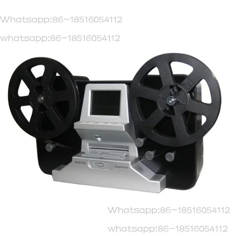 For 8/8mm Digital Roll Film Scanner, Converts Film Into Digital Video Max Support 5'' Reel