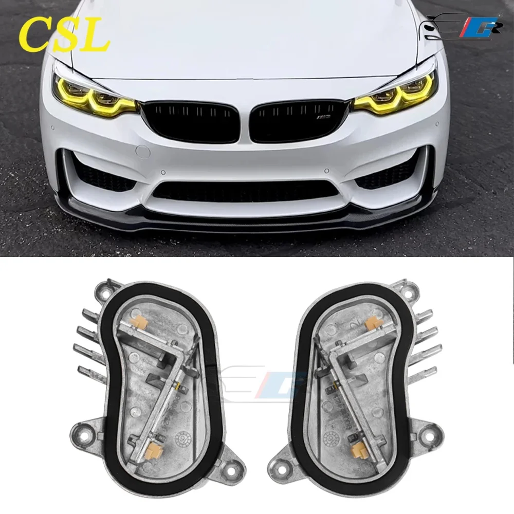

Angel Eye For 2018-2020 BMW M3 M4 F80 F32 F36 F33 F82 Adaptive Led Headlight CSL Blue Red Yellow DRL 63117493229 63117493230