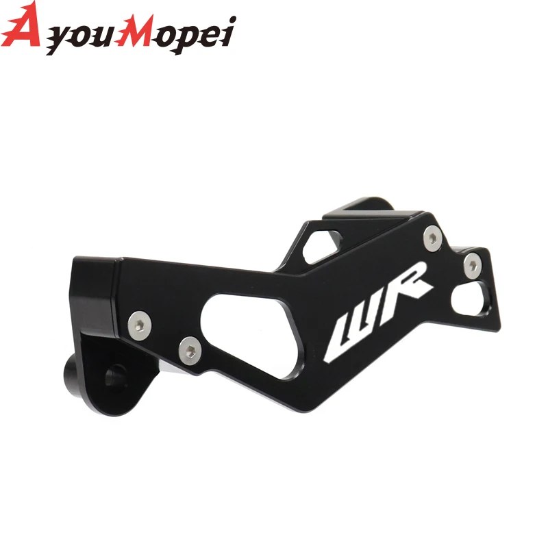 For YAMAHA WR250F WR450F WR250X WR250R WR 250F 450F 250X 250R Motorcycle WR LOGO CNC Rear Brake Caliper Guard Cover Protector