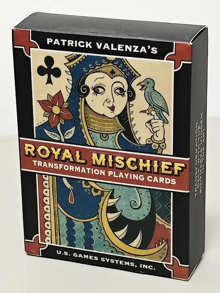 Cartes à jouer de Transformation Royal Mischief, 54 pièces, ensemble complet de cartes de Poker, jeu Oracle imprimé sur papier cartonné Double gaufrage 9x6cm