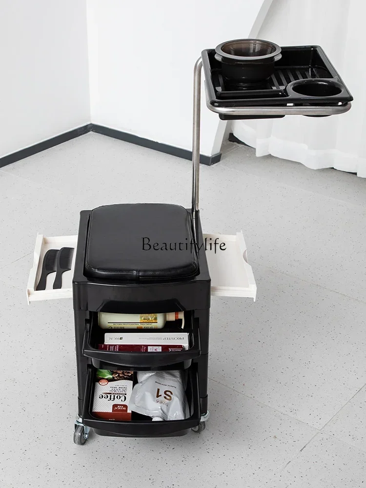 

Hair Salon Tool Cabinet for Hair Salon Stainless Steel Barber Storage Locker Hair Cutting Tool Car