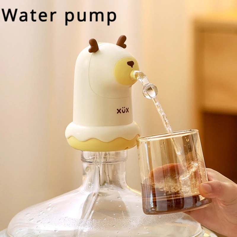 New Electric Water Pump Intelligent Water Pressure Device Cartoon Electric Water Dispenser Mini Fully Automatic Water Dispenser