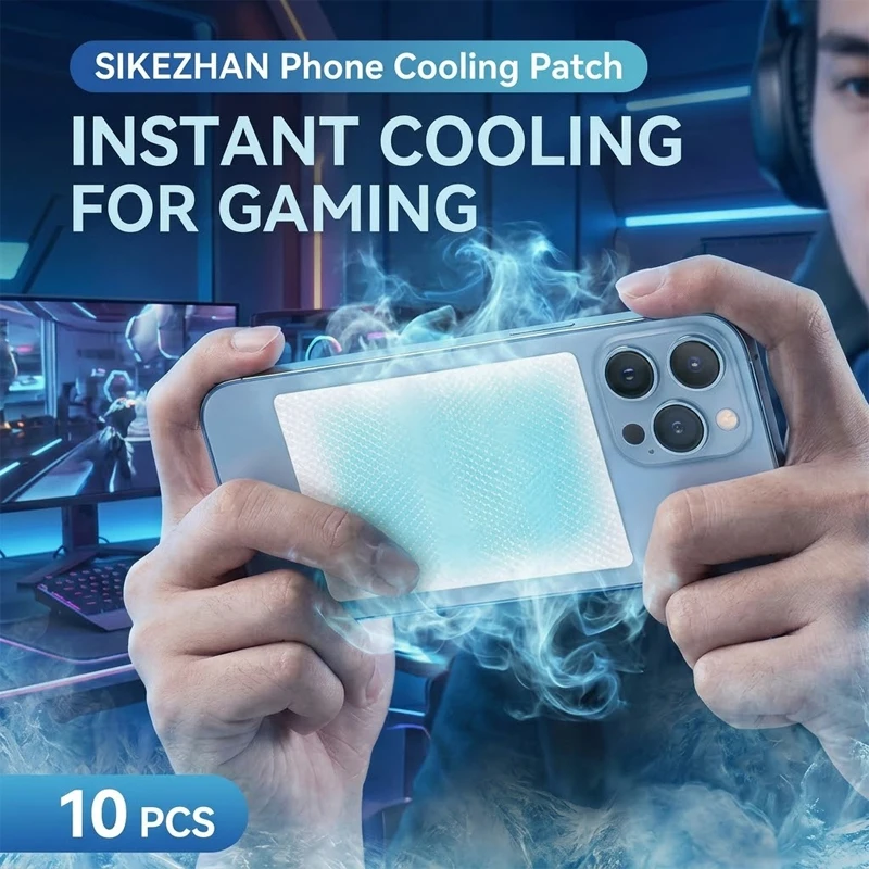 Phone Cooling Patch Instant Thermal Conductivity Hydrogel Sticker Ultra Thin Flexible Gaming Heat Dissipation Pad - SIKEZHAN