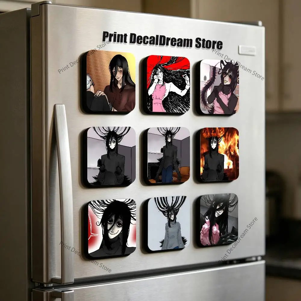 

Khol You Make This House A Home Cute Cartoon Anime Refrigerator Magnets Soft Magnetic Heat Transfer Refrigerator Magnets Gift
