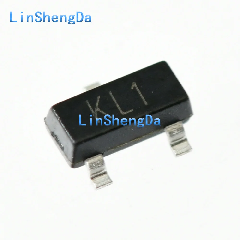 Surface mounted Schottky transistor BAT54 screen printed KL1 SOT-23 200MA/30V KL1 KLI