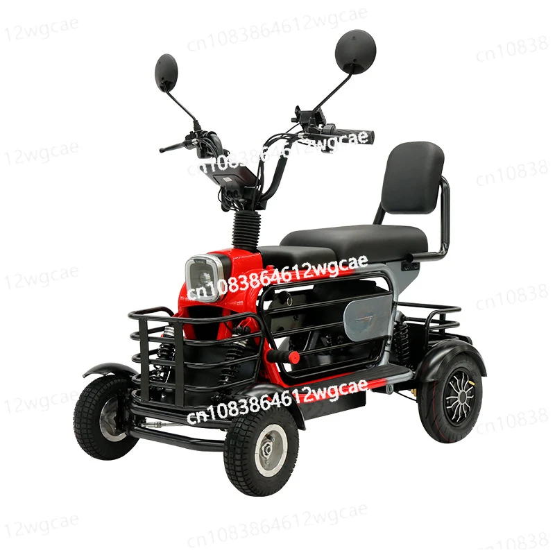 

New Wholesaler Four Wheel Cheap Lithium Battery Powerful 4 Wheel Mobility Electric Scooters with Seat Adult