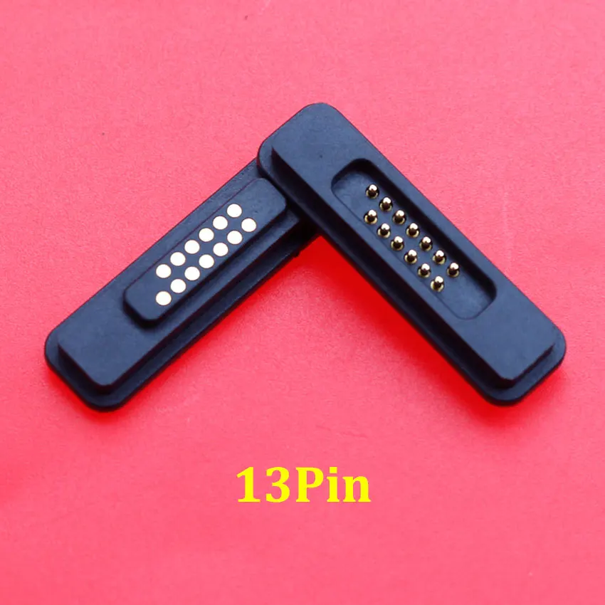 1Pair 13/14/15/16/17/18/19/20Pin Waterproof Magnetic Pogo Pin Connector 2A Male Female Pogopin Spring Loaded DC Power Socket