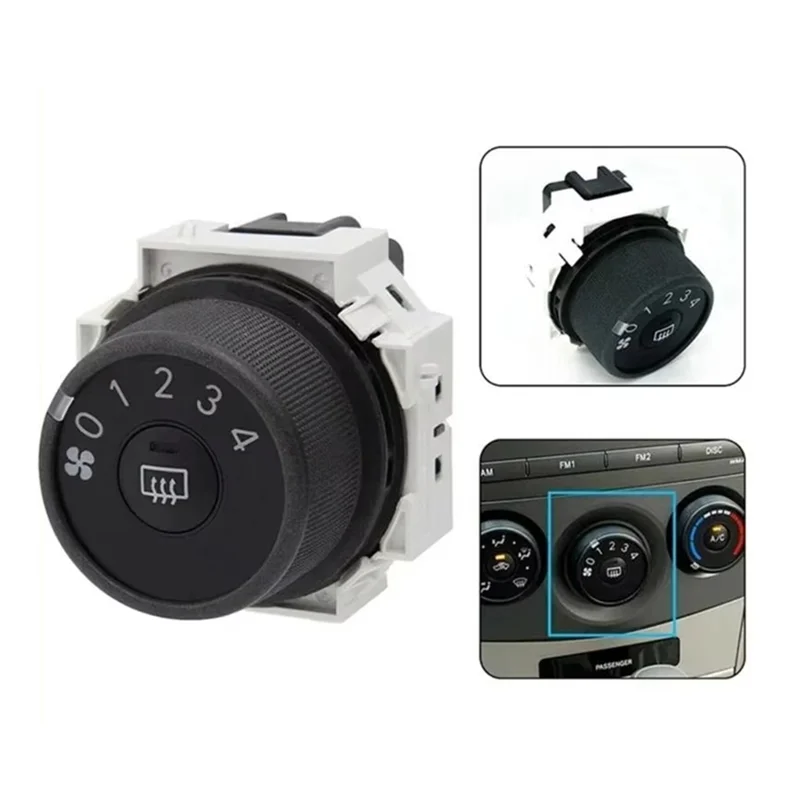 【البيع الساخن】3 قطعة مفتاح وضع التحكم في المناخ لتكييف الهواء لتويوتا كورولا 2009-2013 مصفوفة 2009-2010 55902-02030 55903-0209