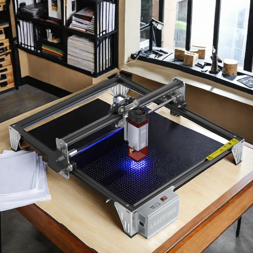 

TREE K1 Mini Portable 10W Optical Power CNC 3030 Lazer Engraving Cutting Machine Diode Engraver for Stone Wood Glass