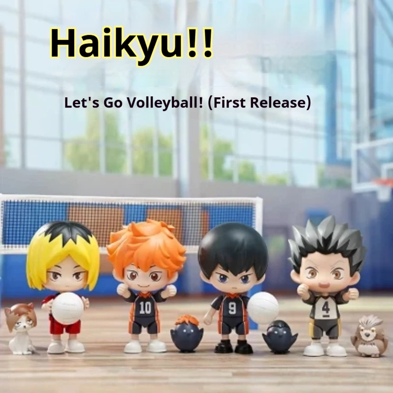 

Haikyu!! Official Anime Merch Zip Doll Blind Box Series 1 Fly Volleyball Buildable Collectible Figure with Surprise toys