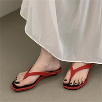 Eilyken Fashion Shallow Square Clip Toe Slippers Women Low Heels Sandals 2026 Summer Party Flip Flops Female Shoes - Image 5