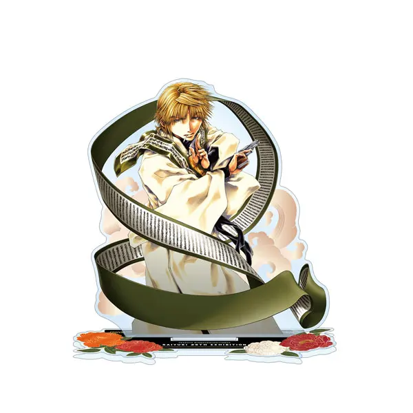 Anime RELOAD SAIYUKI Acrylic Stand Figure Model Plate Holder Cake Topper  Cartoon Characters Car Bag Pendant Wholesale