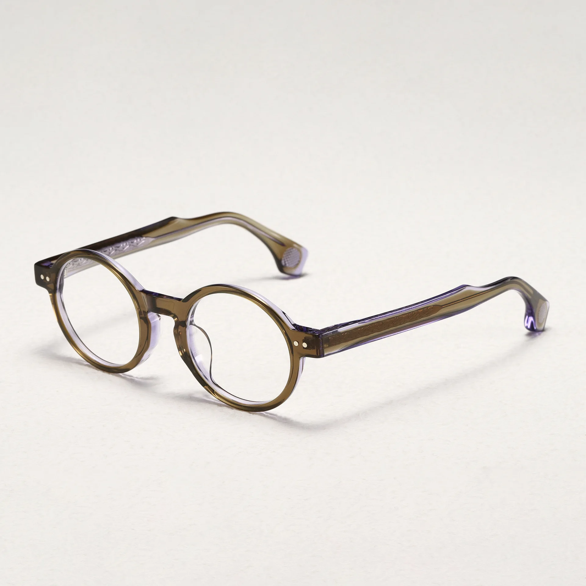 

Japanese Retro Round Glasses Frame Men Top Quality Vintage Acetate Eyeglasses Women Classic Handmade Trendy Eyewear Spectacles