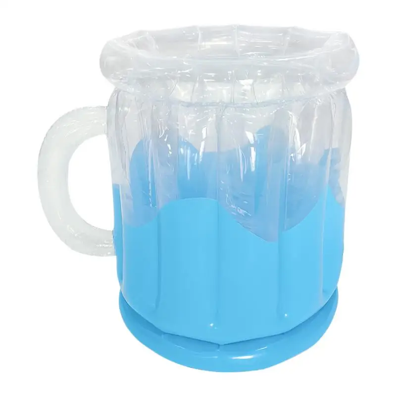 

Parties Ice Buckets Portable Inflatable Drinks Containers Ice Beverage Bucket For Beach Camping Pool Parties Barbecue Picnic