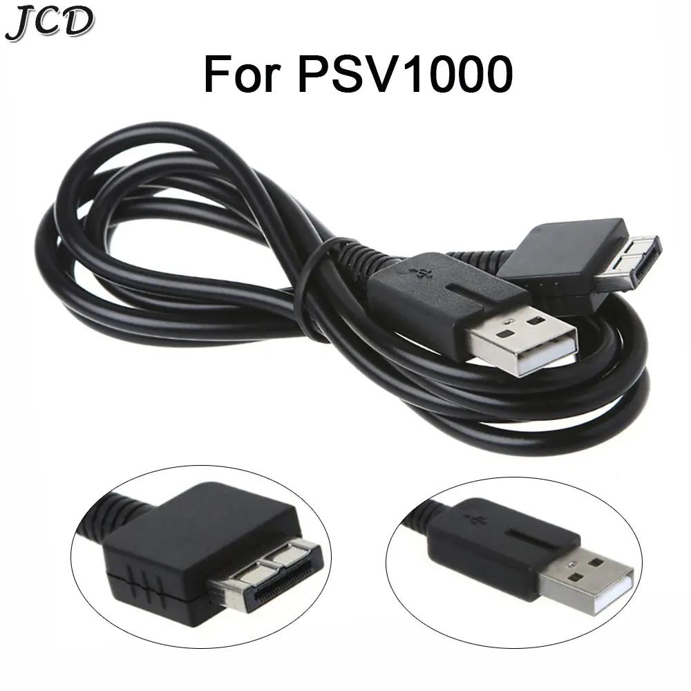 Cable adaptador de transferencia de Cable USB, Cable de carga de datos para PS Vita PSV 1000 PSV1000, Cable adaptador de corriente, 1,2 m, 1 ud.