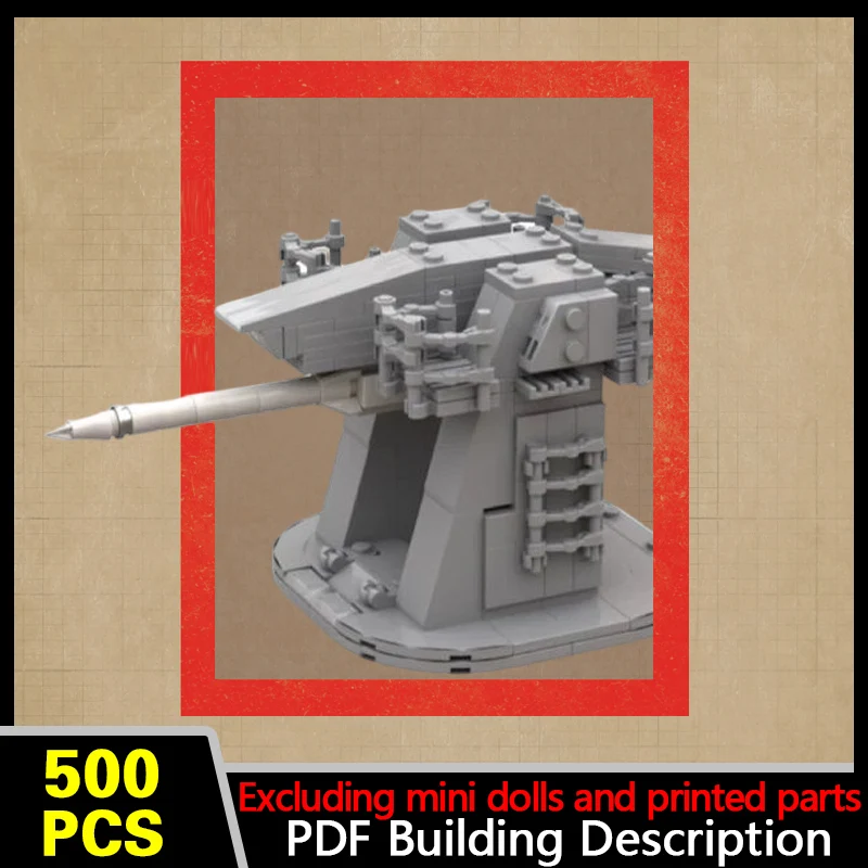 R-360 Air Defense Missile Launcher Model MOC Building Bricks War Equipment Modular Technology Gift Holiday Assemble Children Toy