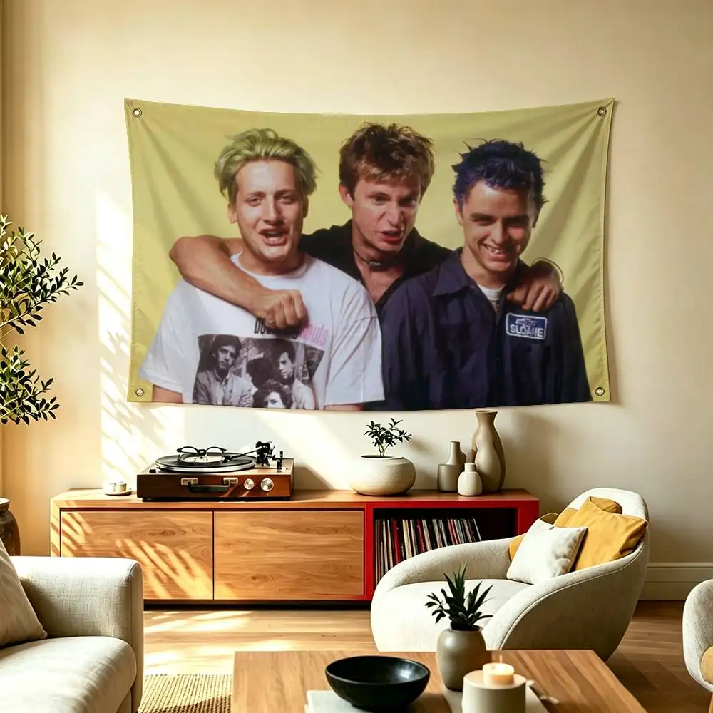 Popular Band G-Green Day  Flags Wall Hanging Tapestry Outdoor Garage Room Decorative flag Background Blanket
