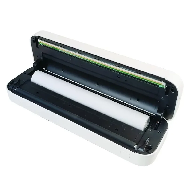 Portable A4 Mini Thermal Wireless Printer Small Travel Document and Photo Printer with Thermal Paper in Stock
