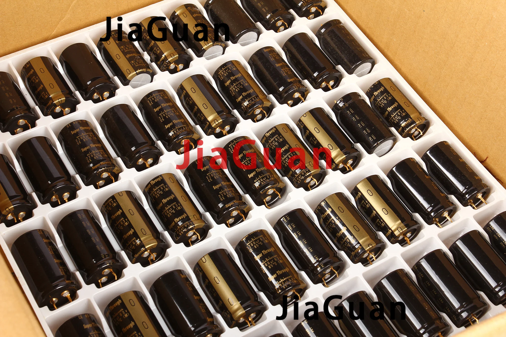 2PCS NICHICON KG Super Through 63V2200UF 25x45mm Type III 2200UF 63V audio amplifier filtering 2200UF/63V Golden feet 2200U