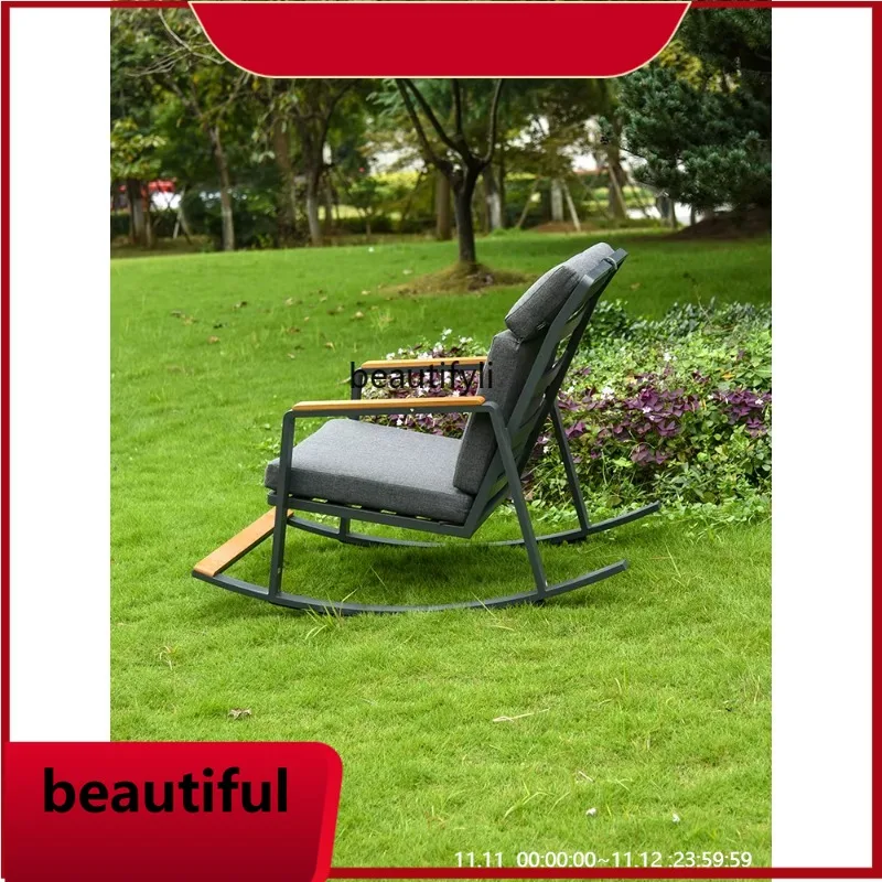 Outdoor Casual Recliner Couch Courtyard Adult Lunch Break Balcony  H