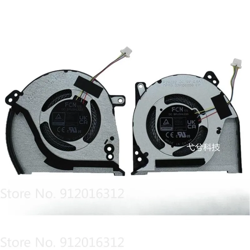 NOUVEAU Ventilateur CPU GPU pour ASUS ROG Flow Z13 2025 GZ302 GZ302EA-RU132W Ventilateur de refroidissement
