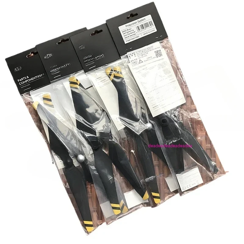 

4 Pairs Phantom 3 9450 Carbon Fiber Reinforced Yellow Stripes Self-Tightening Propellers Phantom3 Professional Acce