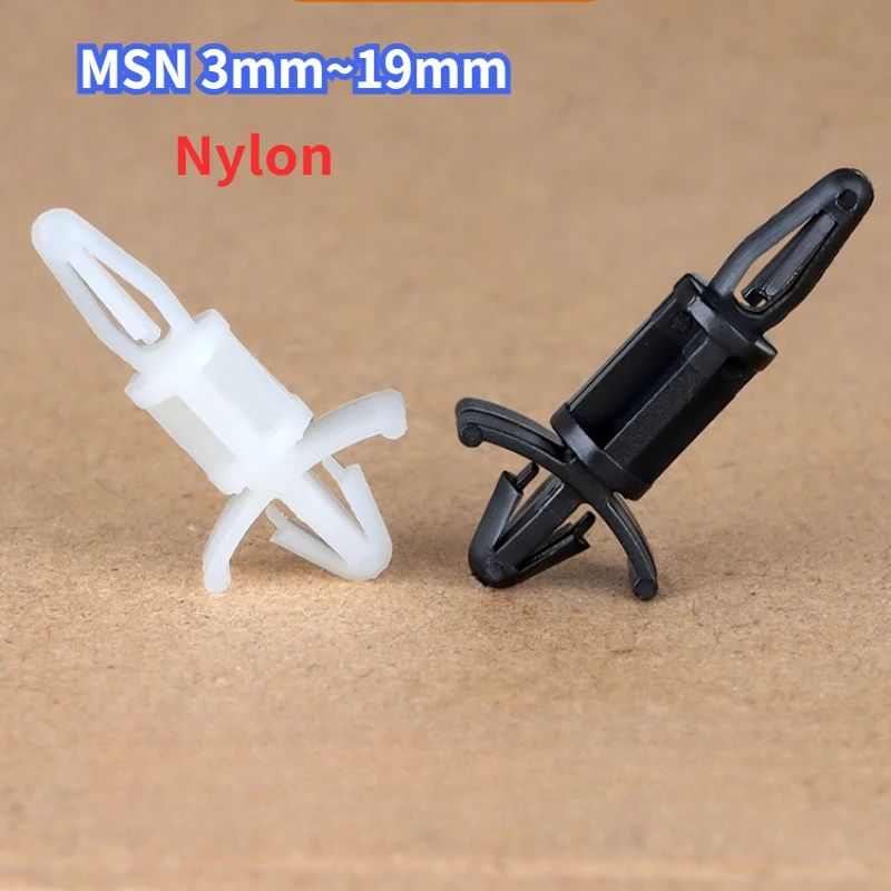 MCS Nylon Spacer Standoff PCB Board Plastic Pillar Isolation Column Hole Dia 3~19mm Rack Moutherboard Plastic PC Standoff