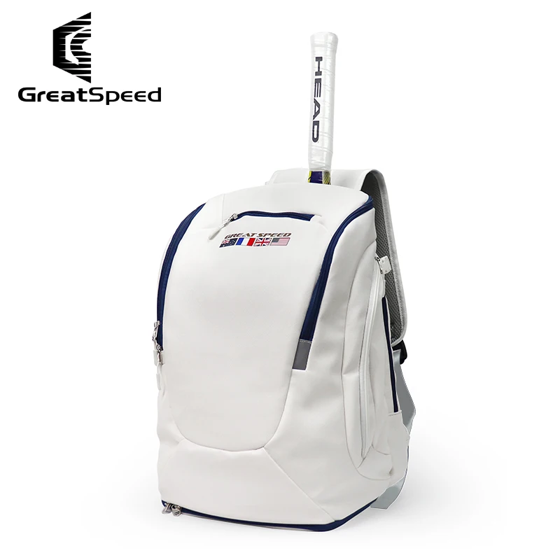

GreatSpeed ​​2-pack sports backpacks: Handbag, shoulder bag, backpack, tennis bag, badminton bag; unisex.