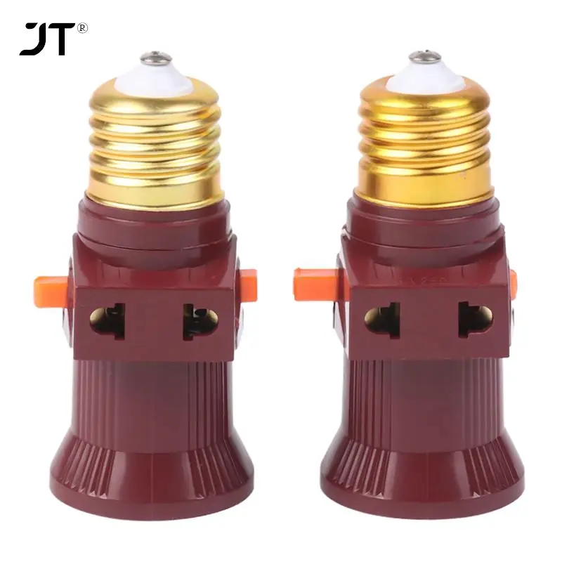 110V- 240V E27 Screw Bulb Holder Convert To With Switch Lamp Socket LED Bulb Adapter With Switch Lamp Bulb Socket Adapter